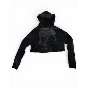 KILLSTAR - New w/Tags - Chilled Bone Crop Hoodie - Size M